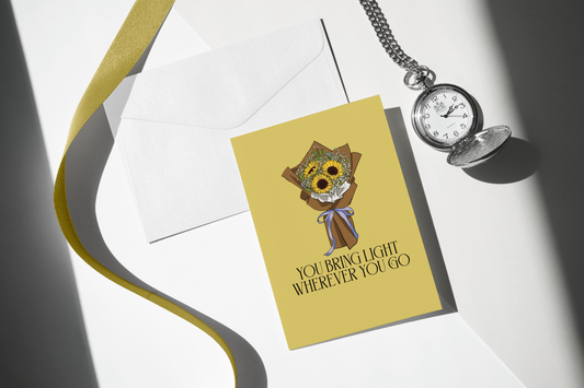 Wherever You Go- soft gold